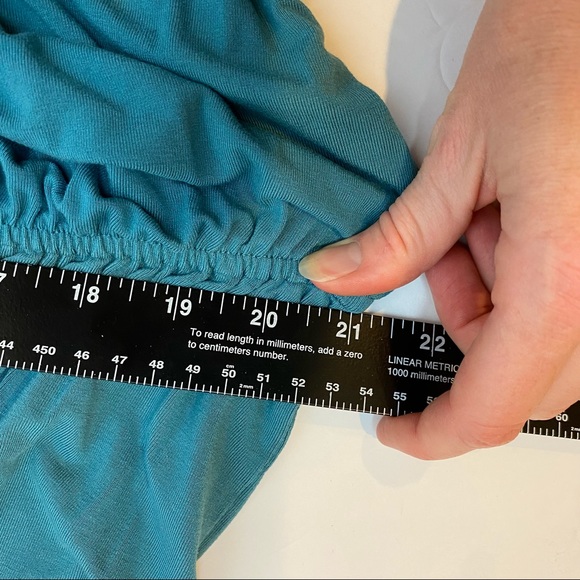 Lilla P Teal V Neck Dress Nursing - Picture 13 of 13